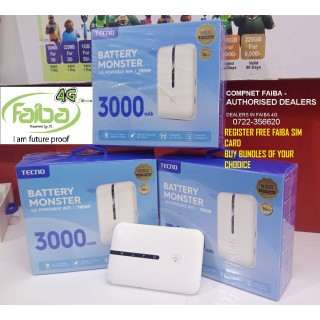 Tecno TR109 Mifi 16 users 300Mbps 4G portable high speed WiFi hotspot