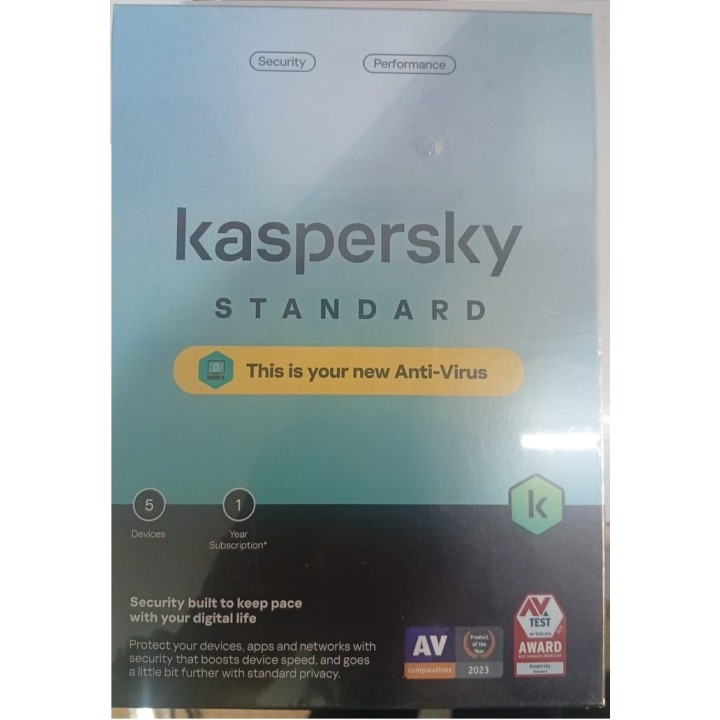 Kaspersky standard antivirus 5 users