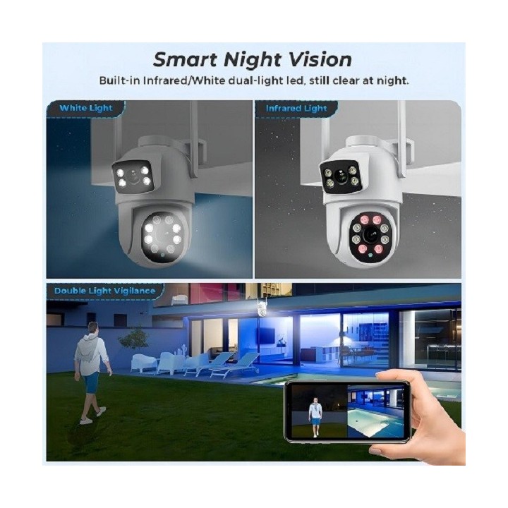 Wifi Smart Camera Wip-PT300T DUAL CAMERA