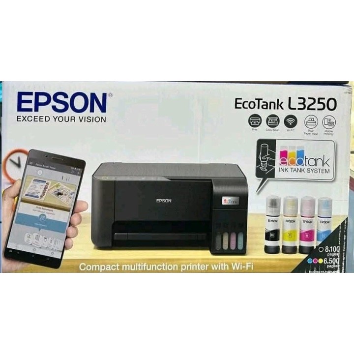 EPSON Ecotank L3210 PRINTER,Print,Copy,Scan