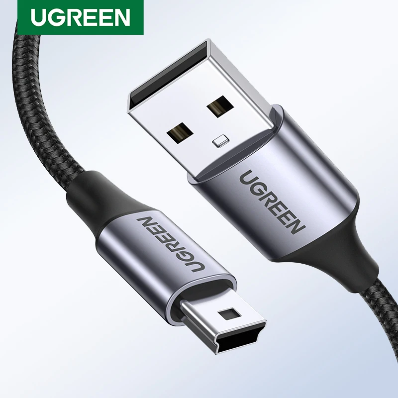 UGREEN US132 USB-A to Mini-USB Cable 0.25M