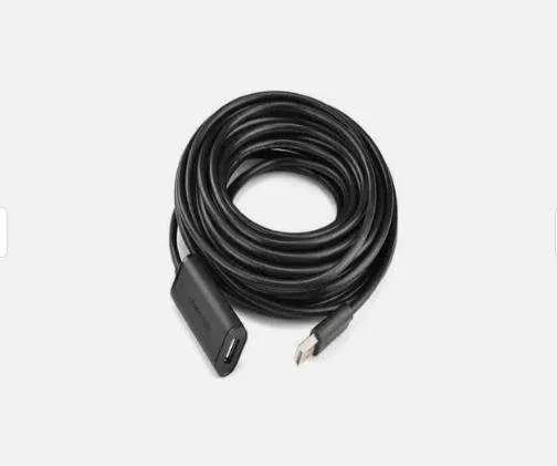 UGREEN Active Cable USB 2.0 Extension Cable 480 Mbps 15 Metres Black
