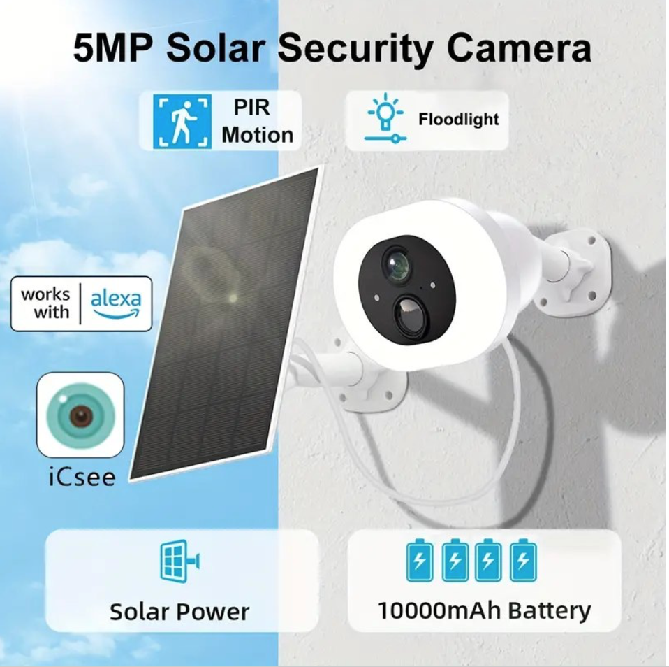 Solar WiFi Floodlight Camera