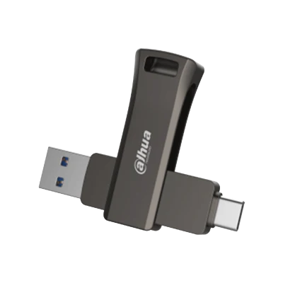 Dahua 64 GB Dual Drive  USB3.2 Gen1 Gray metal case, Type A & Type C interface